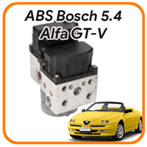 ABS Alfa Romeo GTV Bosch 5.4 revisione Modulo gruppo pompa abs